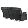 Causeuse inclinable motorisée Draycoll en tissu avec console (7650496C) image 5