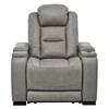 The Man-Den Power Leather Match Recliner (U8530513C) image 3