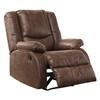 Fauteuil inclinable Bladewood en aspect cuir avec inclinaison à proximité du mur (6030529C) image 3