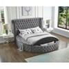 King Upholstered Platform Bed with Storage (IF 5770 - 78) image 3