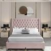 Full Upholstered Bed (IF 5895 - 54) image 2