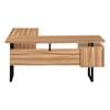 Computer Desk - Reclaimed Wood/Black Metal (I 7612) image 2