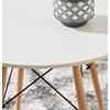 Round Jaspeni Dining Table with Pedestal Base (D200-14) image 3