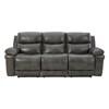 Edmar Power Reclining Leather Match Sofa (U6480615) image 2