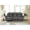 Edmar Power Reclining Leather Match Sofa (U6480615) image 6