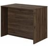 Myro 13541 Kitchen Island - Natural Walnut and White image 2