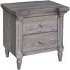 Grey Summit 2-Drawer Nightstand (4236-0789) image 1