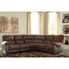 Nantahala Reclining Leather Look 5 pc Sectional (5030240/5030246/5030277/5030219/5030241) image 3