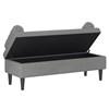 Adith Storage Bench (402-569GRY) image 3