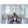 Round Canadel Dining Table with Pedestal Base (TRN0545429NAMMKNF/BAS01003NA29MMK) image 2