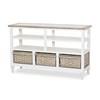 Island Breeze TV Stand (B59108-WD/WH) image 1