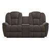 Mateo Power Reclining Leather Loveseat with Console (39X775 LB174858) image 1