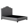 Berlin Queen Upholstered Panel Bed (B3991LNLG3HB5Q/B3991LNLG3FS5Q) image 1