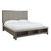 Hallanden California King Upholstered Panel Bed with Storage (B649-58/B649-56/B649-94) image 1