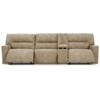 Next-Gen DuraPella Power Reclining Leather Look 4 pc Sectional (1590258/1590257/1590246/1590262) image 1