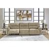 Next-Gen DuraPella Power Reclining Leather Look 3 pc Sectional (1590231/1590258/1590262) image 2