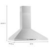 30-inch Chimney Wall Hood (WVW93UC0LZ) image 6