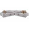 Abby Fabric 3 pc Sectional (Abby 2095 3 pc Sectional) image 1