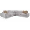 Abby Fabric 3 pc Sectional (Abby 2095 3 pc Sectional) image 2