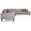 Abby Fabric 3 pc Sectional (Abby 2095 3 pc Sectional) image 3