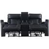 Lavon Power Reclining Leatherette Loveseat with Console (LA950LK) image 2