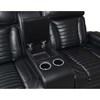 Lavon Power Reclining Leatherette Loveseat with Console (LA950LK) image 8