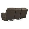 Next-Gen Gaucho Power Reclining Leather Look Sofa (5420487) image 5