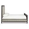 Burkhaus Queen Upholstered Panel Bed (B984-57/B984-54/B984-96) image 3