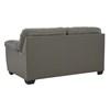 Donlen Stationary Leather Look Loveseat (5970235) image 4