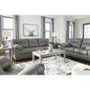 Donlen Stationary Leather Look Loveseat (5970235) image 7