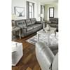 Donlen Stationary Leather Look Loveseat (5970235) image 8