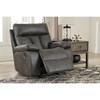 Willamen Rocker Leather Look Recliner (1480125) image 7
