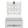 Vaibryn EB1428B2 Twin Panel Platform Bed image 2