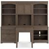 Janismore H776H4 6 pc Bookcase Wall Unit with Desk image 3