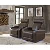 Screen Time Power Leather Look Recliner (2170506) image 14