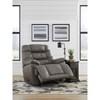 Renbuen Rocker Leather Match Recliner (1710225) image 7