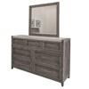 Marble 7-Drawer Dresser (IFD6391DSR) image 1