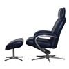 Q13 Swivel Leather Recliner (50013-02-DAZZLE-AZURE) image 2