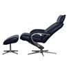 Q13 Swivel Leather Recliner (50013-02-DAZZLE-AZURE) image 3