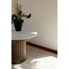 Round Tower Dining Table with Marble Top and Pedestal Base (JD-1034-51) image 4