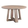 Table de salle à manger ronde Tanya avec pied central (VE-1073-29) image 2