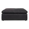 Clay Leather Ottoman (YJ-1006-02) image 1