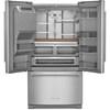 French 3-Door Refrigerator with External Water and Ice Dispensing System (KRFF577KPS) image 2