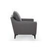 Fauteuil fixe Balmoral en cuir (77488-02-BALI-RAINSTORM) image 3