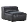 Luxe Stationary Leather Chair (QN-1019-01) image 1