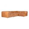 Luxe Signature Leather 4 pc Sectional (QN-1021-40/QN-1019-40/QN-1021-40/QN-1019-40) image 1