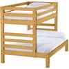 A4006T Tall Ladder End Twin Over Full Bunk Bed - Classic image 1