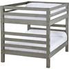 S4007Q Extra-Long Ladder End Bunk Bed - Storm image 1