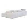Clay Lounge Fabric 4 pc Sectional (YJ-1008-02) image 4