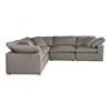 Clay Classic Fabric 5 pc Sectional (YJ-1010-29) image 3